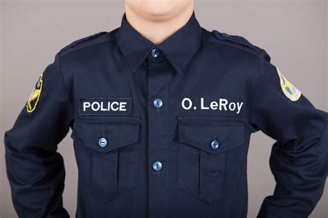 Authentic Personalized Kid's Police Costume - Like the real uniform!