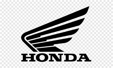 Juego de 2 calcomanías de honda wing tank color negro honda motor ...