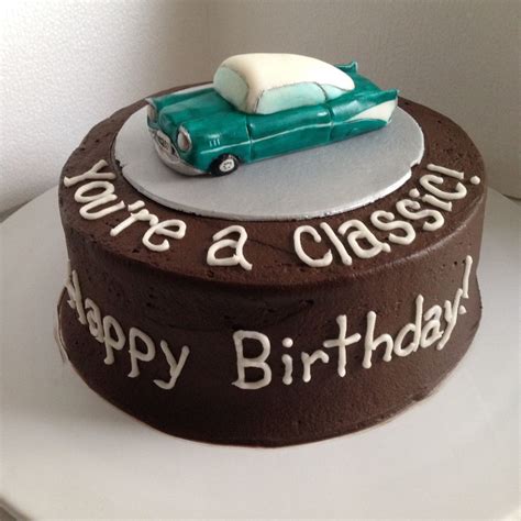 Free Antique thunderbird car birthday cake 1950s | Car Picture Collection