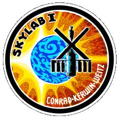 Project Skylab Mission Patches - Space Mission Insignia on Sea and Sky