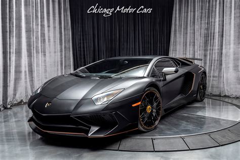 Used 2016 Lamborghini Aventador LP750-4 SV MSRP $536K+ MATTE BLACK ...