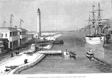 Port Said Lighthouse - Suez