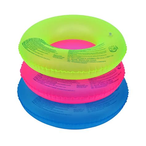 Floats inflatable Swim Ring Water Sports Summer Fluorescence Swimming ...