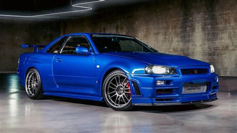 R34 Nissan Skyline GT-R from ‘Fast & Furious’ up for auction