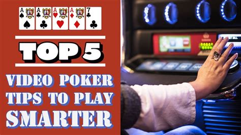 Top 5 Video Poker Tips! 🎰 Better your video poker play! - YouTube