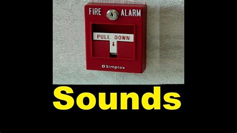 Fire Alarm Sound Effects All Sounds - YouTube