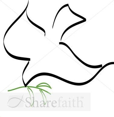 The Peace Dove | Christian symbols, Free clip art, Clip art