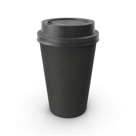 Black Paper Coffee Cup No Sleeve PNG Images & PSDs for Download ...