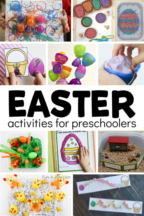 Fantastic Easter Activities for Toddlers and Preschoolers - Fun-A-Day!