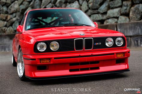 Modified BMW M3 E30, front