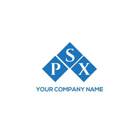 PSX letter logo design on white background. PSX creative initials ...