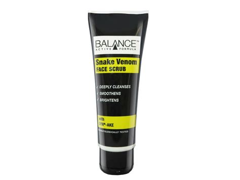 Balance SNAKE VENOM FACIAL SCRUB Deeply Cleanses Smoothens Brightens ...