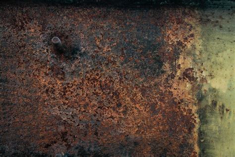 9 Cool Rusty Painted Metal Texture – TexturePalace.com