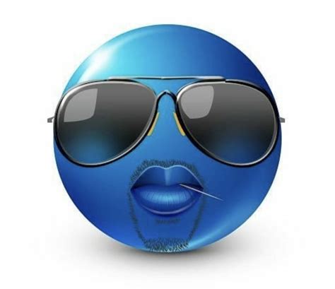 Blue Emoji Meme Discover more interesting Blue, Emoji, Emotions, Face ...