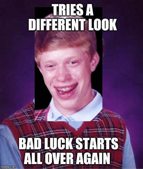 Bad Luck Brian Meme Template