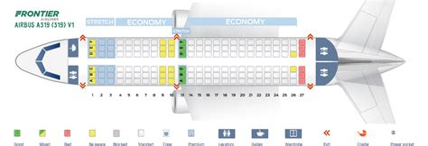 Frontier Airlines Seating Chart Airbus A319 | Brokeasshome.com