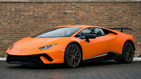 Download Car Orange Car Supercar Vehicle Lamborghini Huracan ...