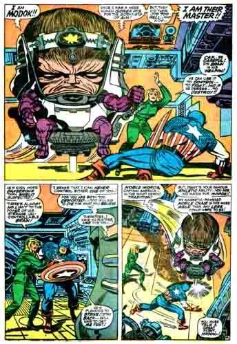 MODOK! art by Jack Kirby | Jack kirby art, Comic books art, Kirby