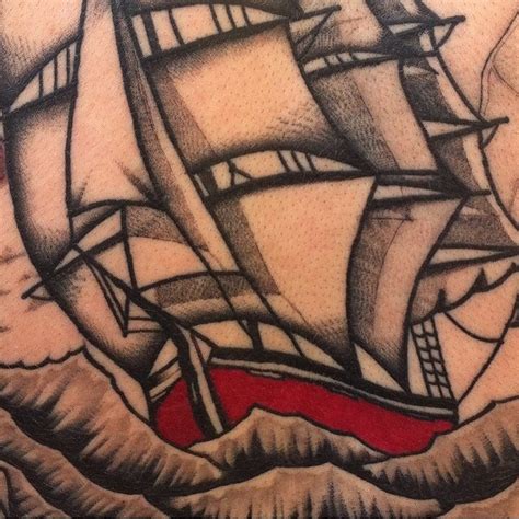 Traditional Ships - Cloak and Dagger Tattoo Parlour London