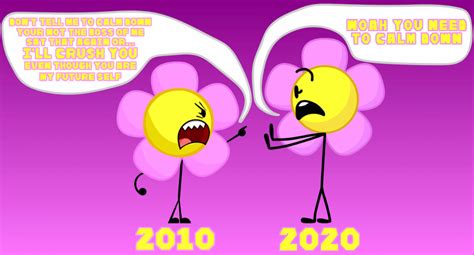 2010 vs 2020: Flower From BFDI by AnimationMattAdams on DeviantArt ...