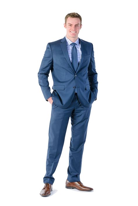 Standing Man Business Suit PNG Free Photo Transparent HQ PNG Download ...