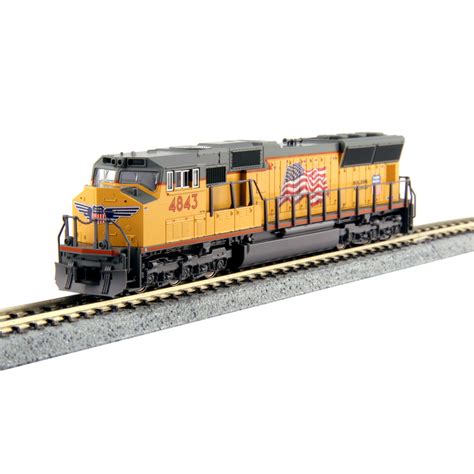 Kato N SD70M Union Pacific "Building America" w/ DCC & Sound - Spring ...