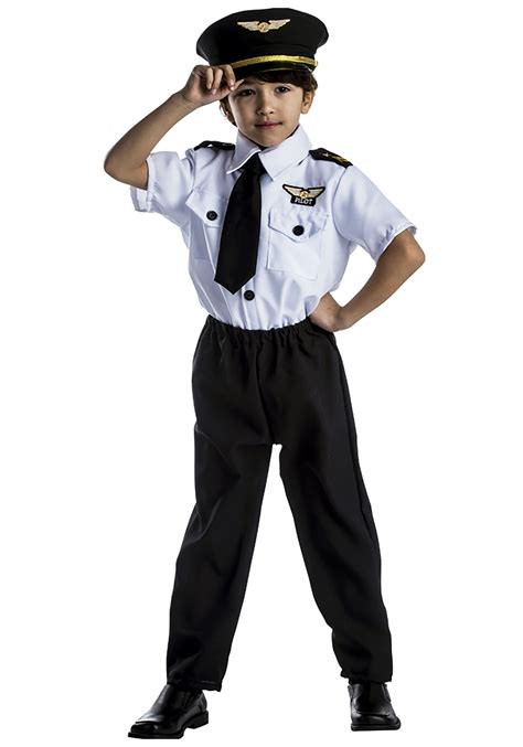 Kids Pilot Costume