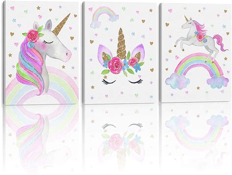 Drawing & Illustration Unicorn decor Unicorn party decorations Unicorn ...