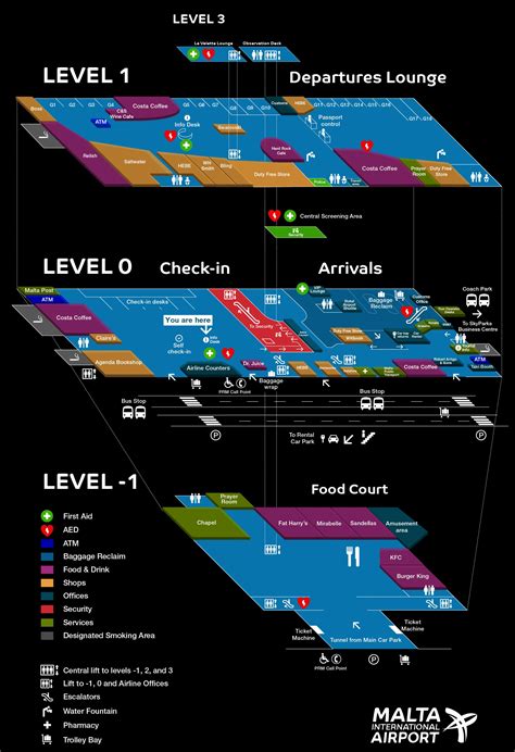 Map_1 - Malta International Airport - Malta International Airport