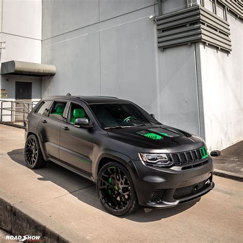 1,150-HP Jeep Trackhawk Is Satin Black but Let’s See-Through, It's RS ...