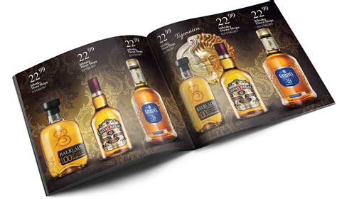 Liquor catalogue on Behance