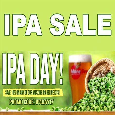 Save 10% On All IPA Home Brewing Kits | Home brewing, Brewing recipes ...