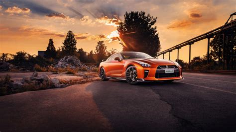 1920x1080 Orange Nissan GTR Laptop Full HD 1080P ,HD 4k Wallpapers ...