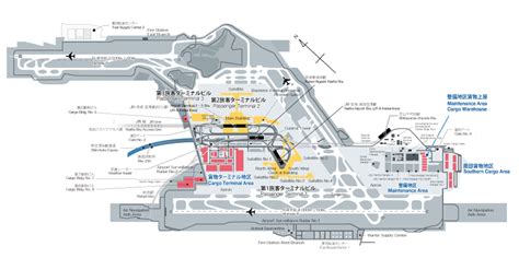 Layout, Main Facilities | NARITA INTERNATIONAL AIRPORT CORPORATION