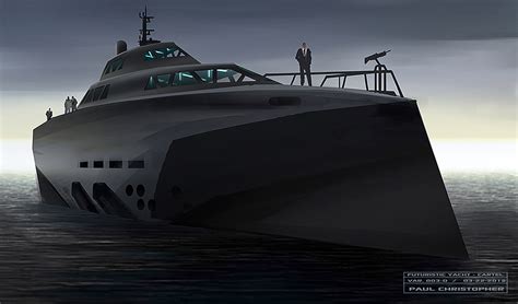 Paul Christopher's Concept Blog: Futuristic Yacht Concept