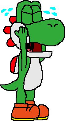 Yoshi Crying by macloud34100 on DeviantArt