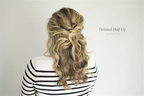 Twisted Half Up Tutorial - The Small Things Blog