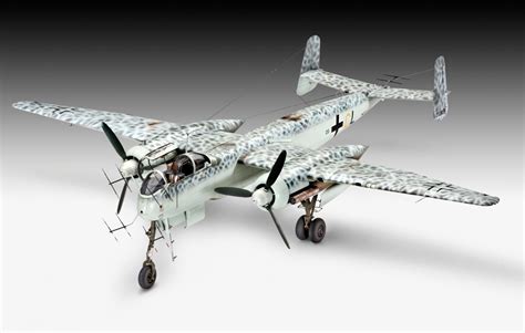 1/72 Revell Heinkel He 219 Uhu OWL German Medium Bomber Plastic Model ...