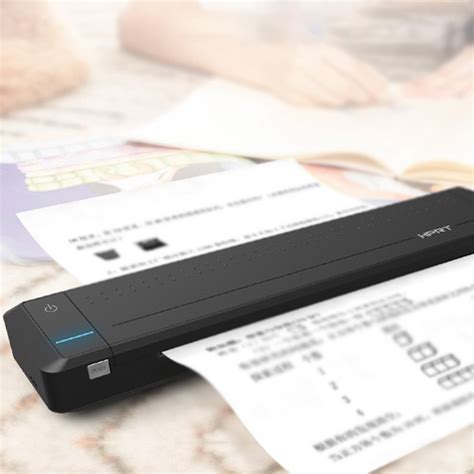 HPRT MT800 Portable Wireless Mini A4 Printer Black