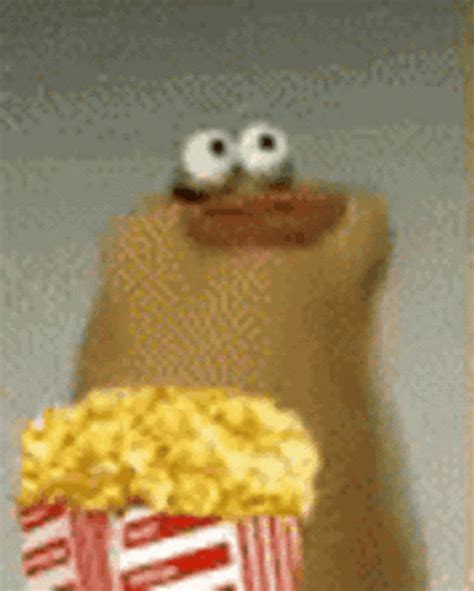 Eating Popcorn Gif - GIFcen