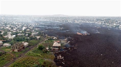 Goma city 'spared' as river of lava from DRC volcano halts