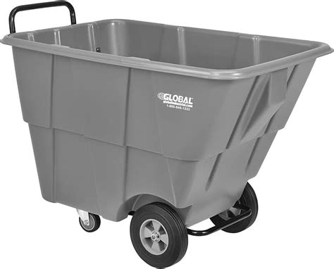 Amazon.com: trash carts on wheels