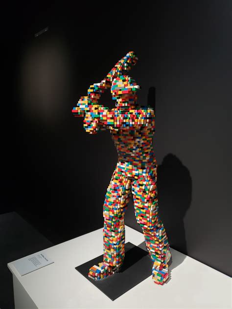 At the Houston Museum of Natural Science, in the "Art of the Brick ...