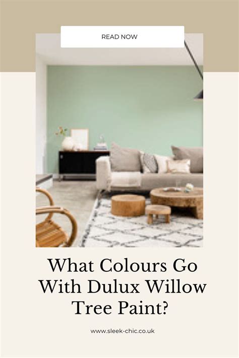 What Colours Go With Willow Tree Paint? - Sleek-chic Interiors | Tree ...