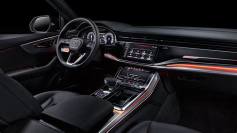 Audi Q8 55 TFSI quattro S line 2019 5K Interior Wallpaper | HD Car ...