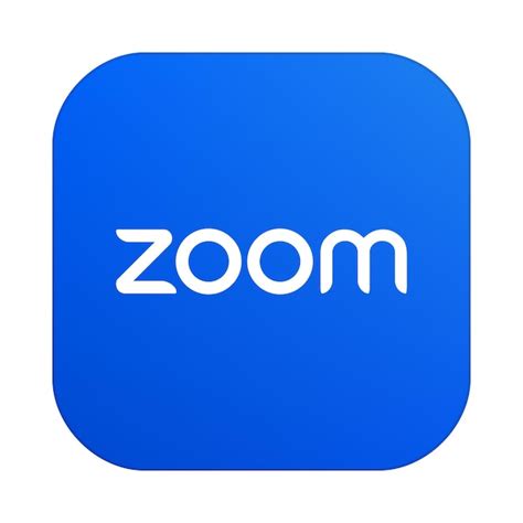 Premium Vector | Zoom icon Popular messenger app Communications platform