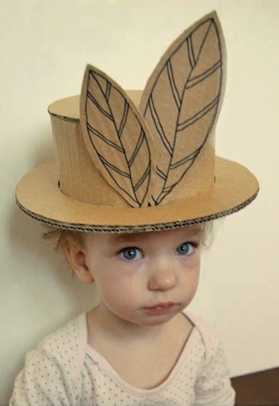 #DIY : How To Make a Cardboard Hat For Your Kids - My Favorite Things