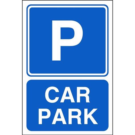 Car Park Parking Signs | Car Park Information Safety Signs Ireland