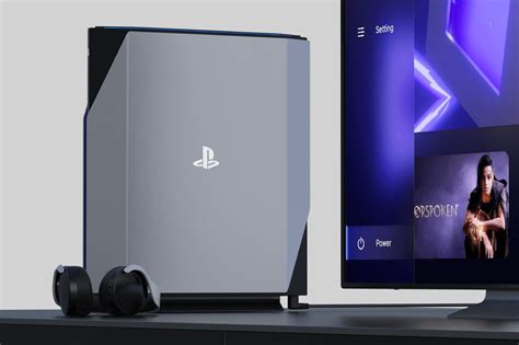 Playstation 6 (PS6) sleek concept design - Designboyo