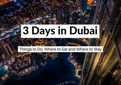 3 Days in Dubai: The Perfect Itinerary from a Local | 2024 Travel Blog